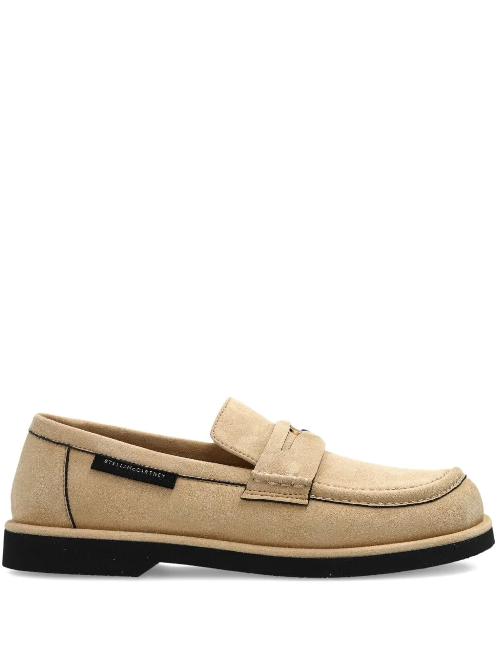Ryder penny-strap suede loafers - 1