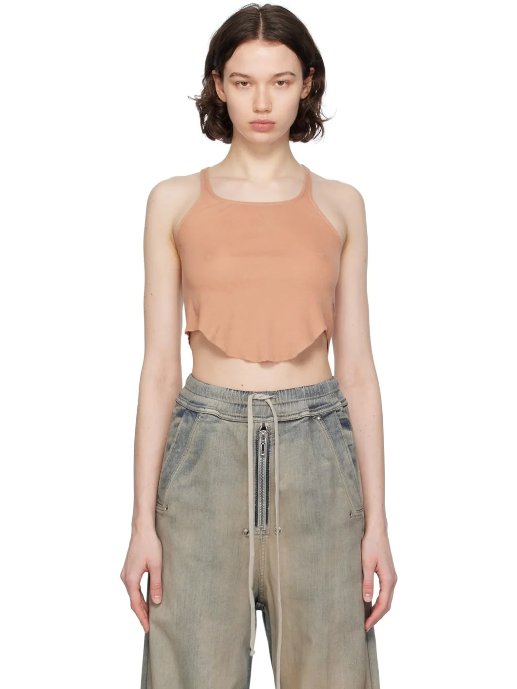 Pink Basic Tank Top - 1