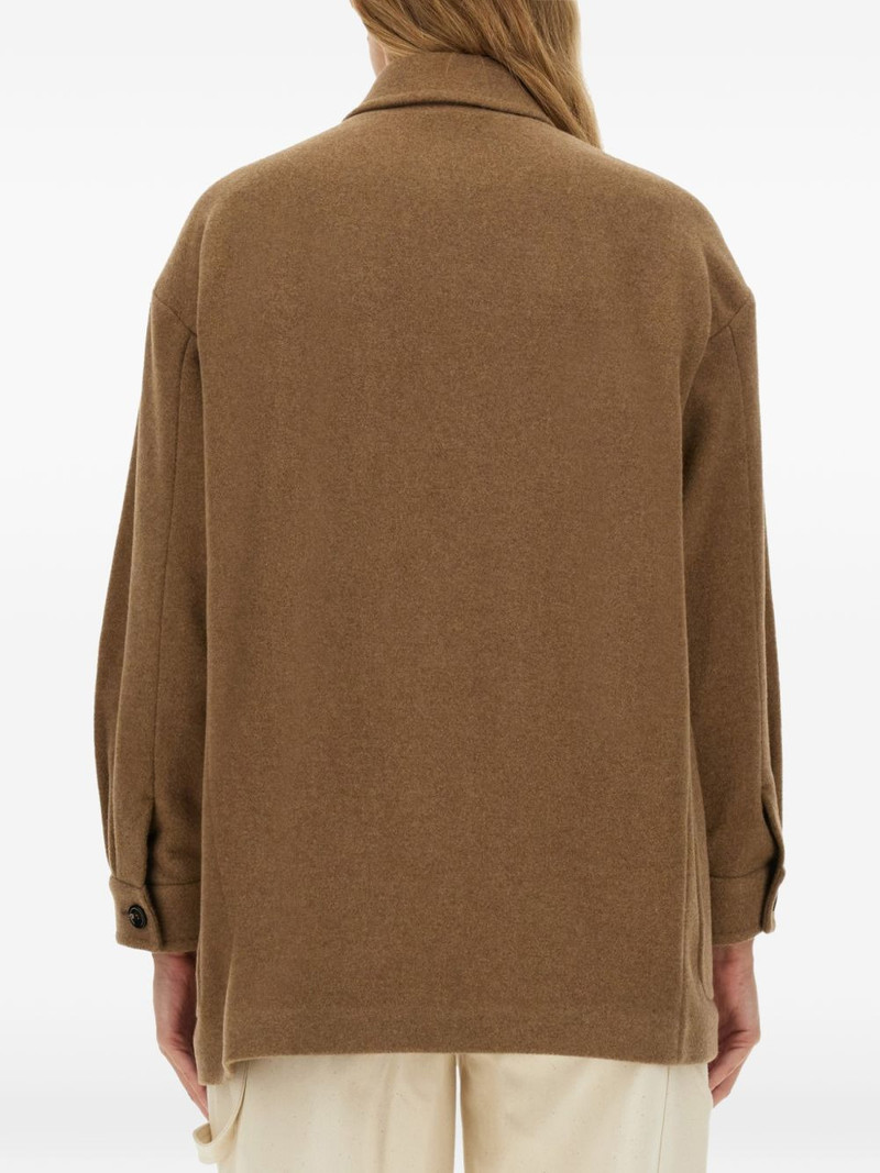 Eligio patch-pocket coat 3