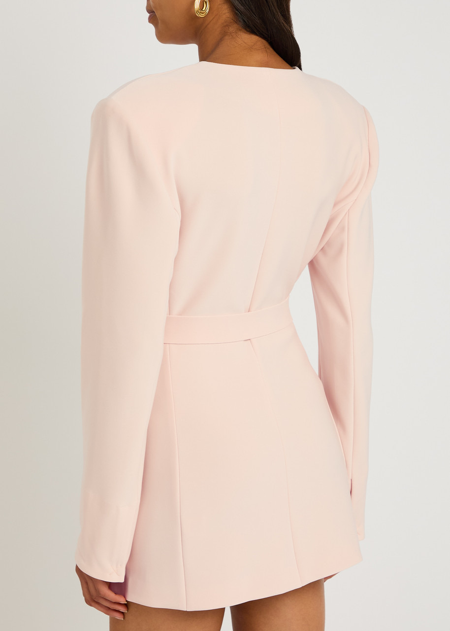 Norma Kamali Shoulder Pad Stretch-jersey Jacket - 3
