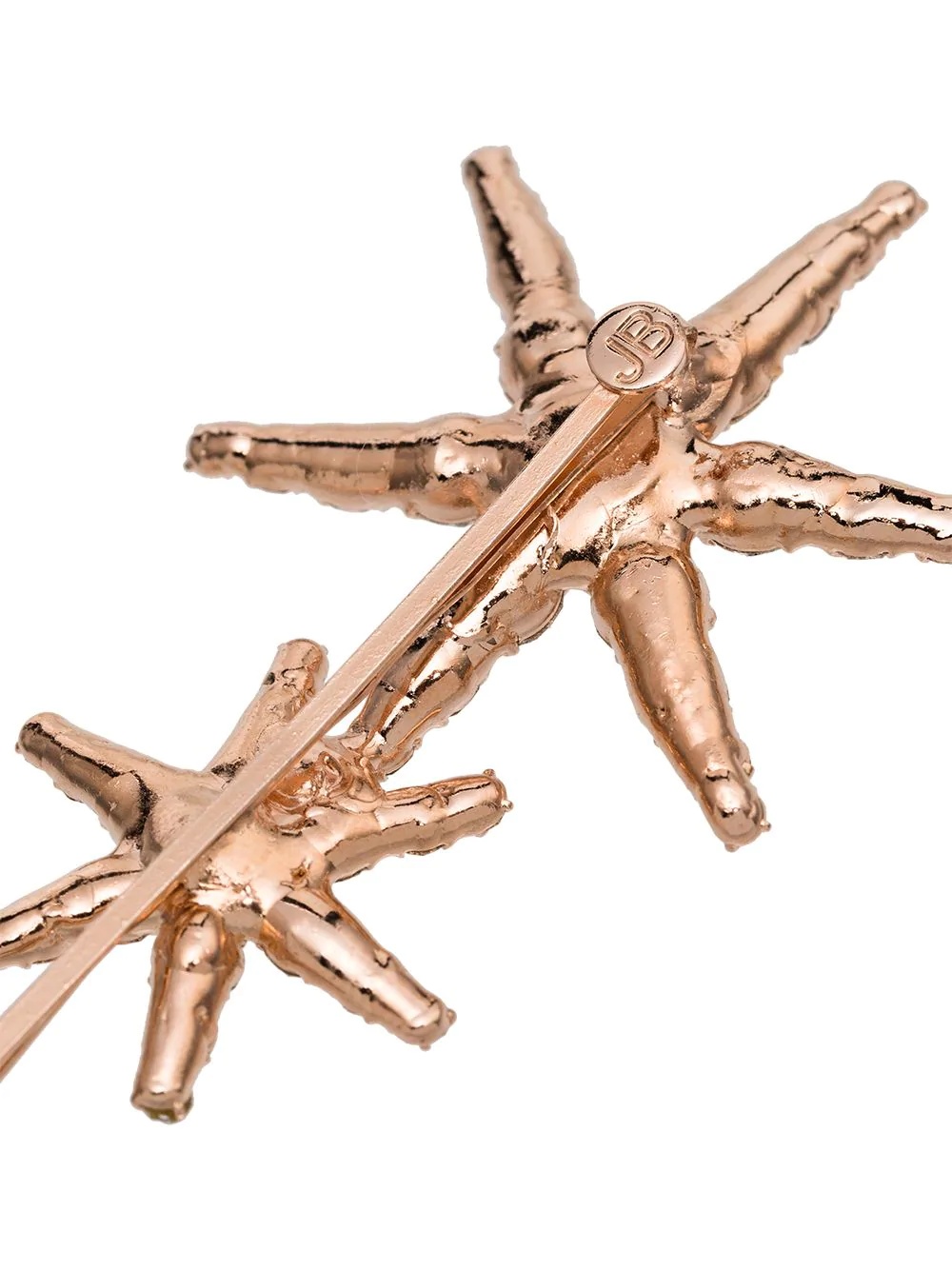 Venus Star rose gold-tone crystal hair slide - 3