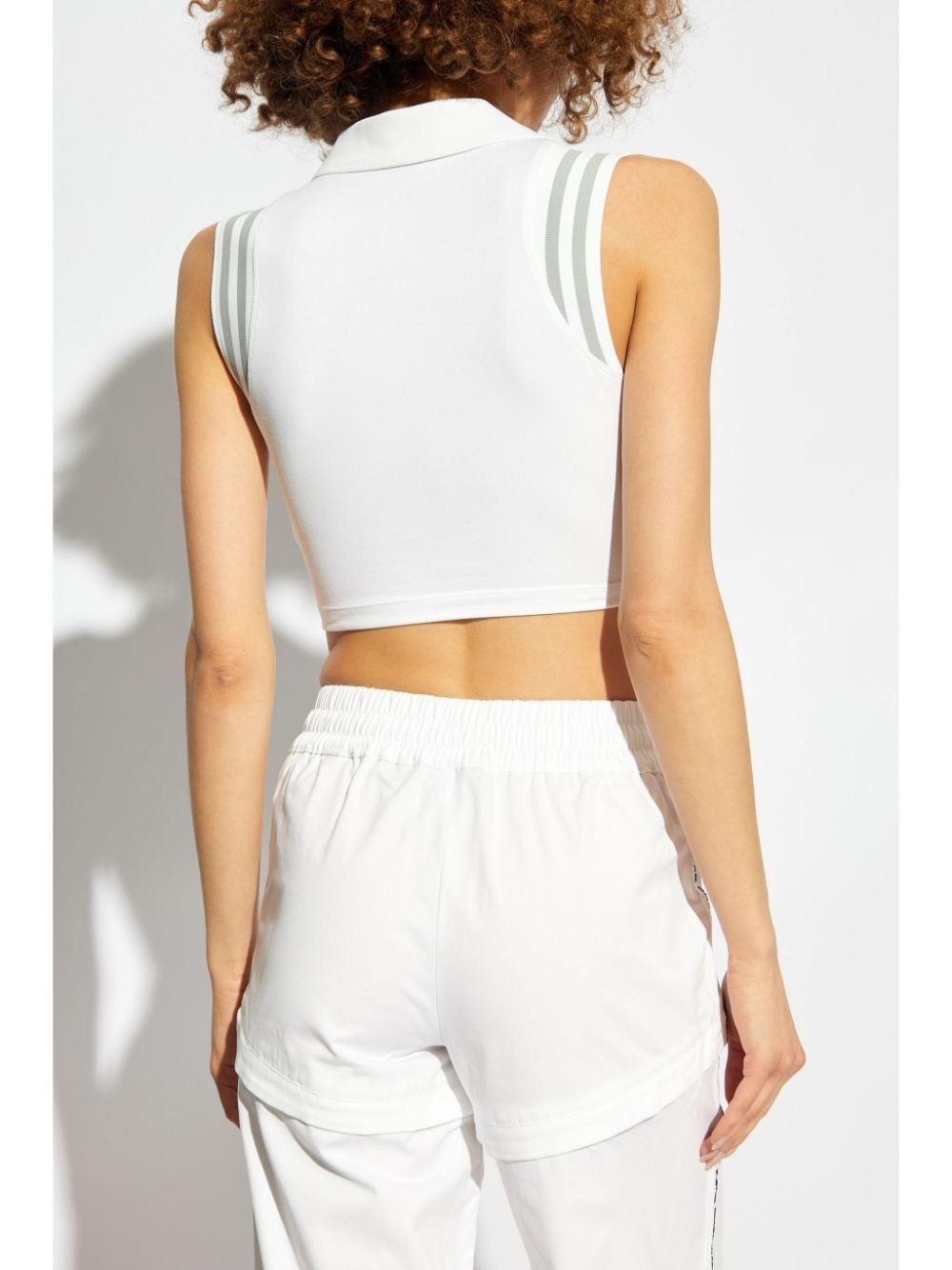 x Feng Chen Wang flocked-logo polo shirt - 4