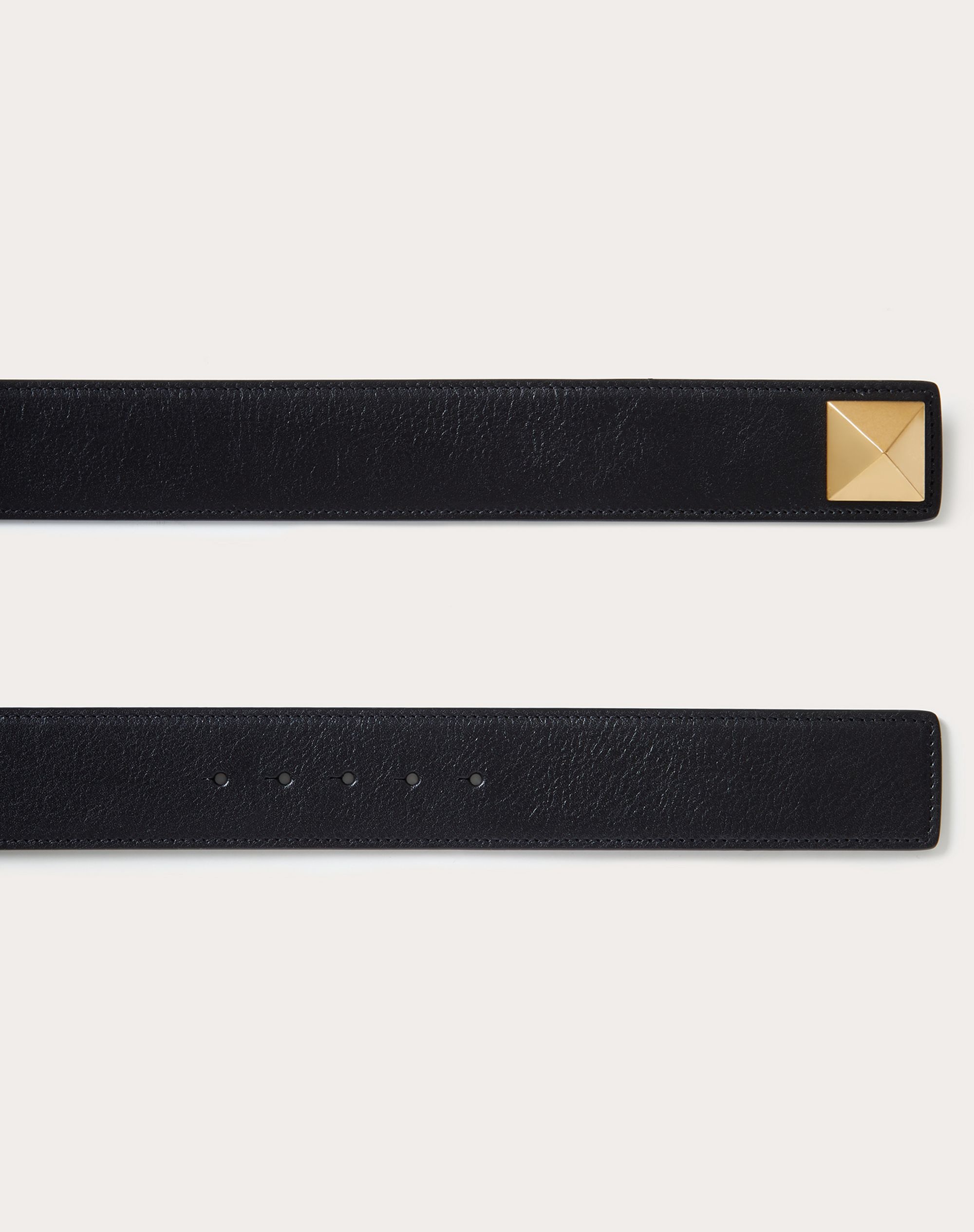 Roman Stud Belt in Ombré Cowhide 35 MM - 3