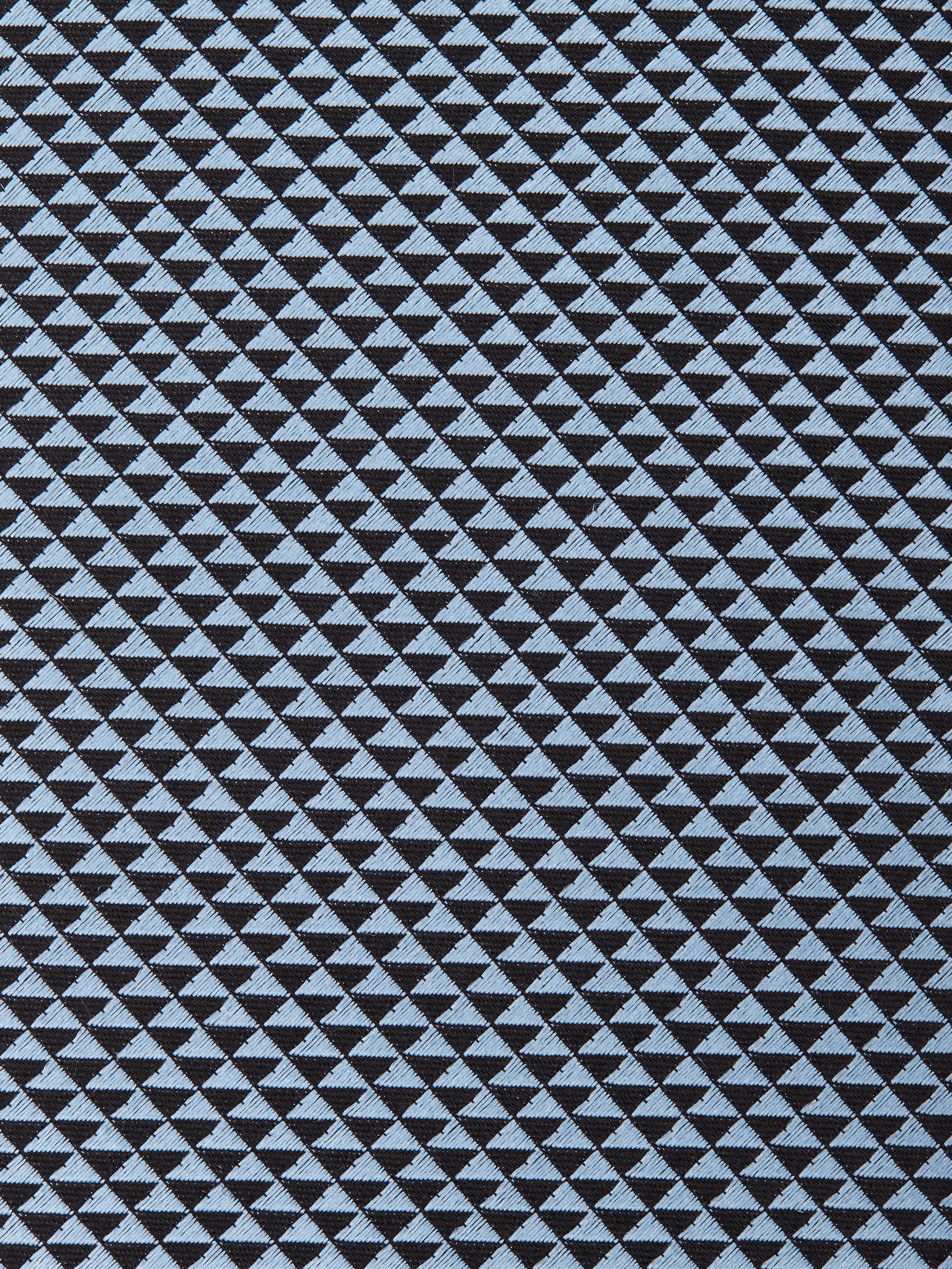 LIGHT BLUE SILK TIE - 2