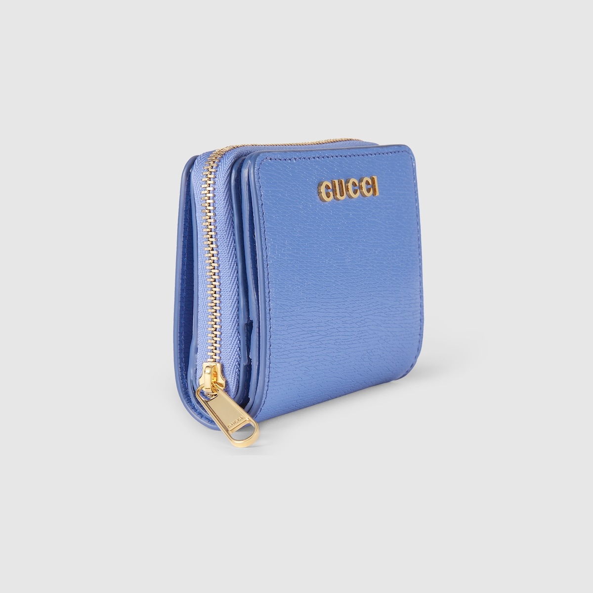Mini wallet with Gucci script - 3