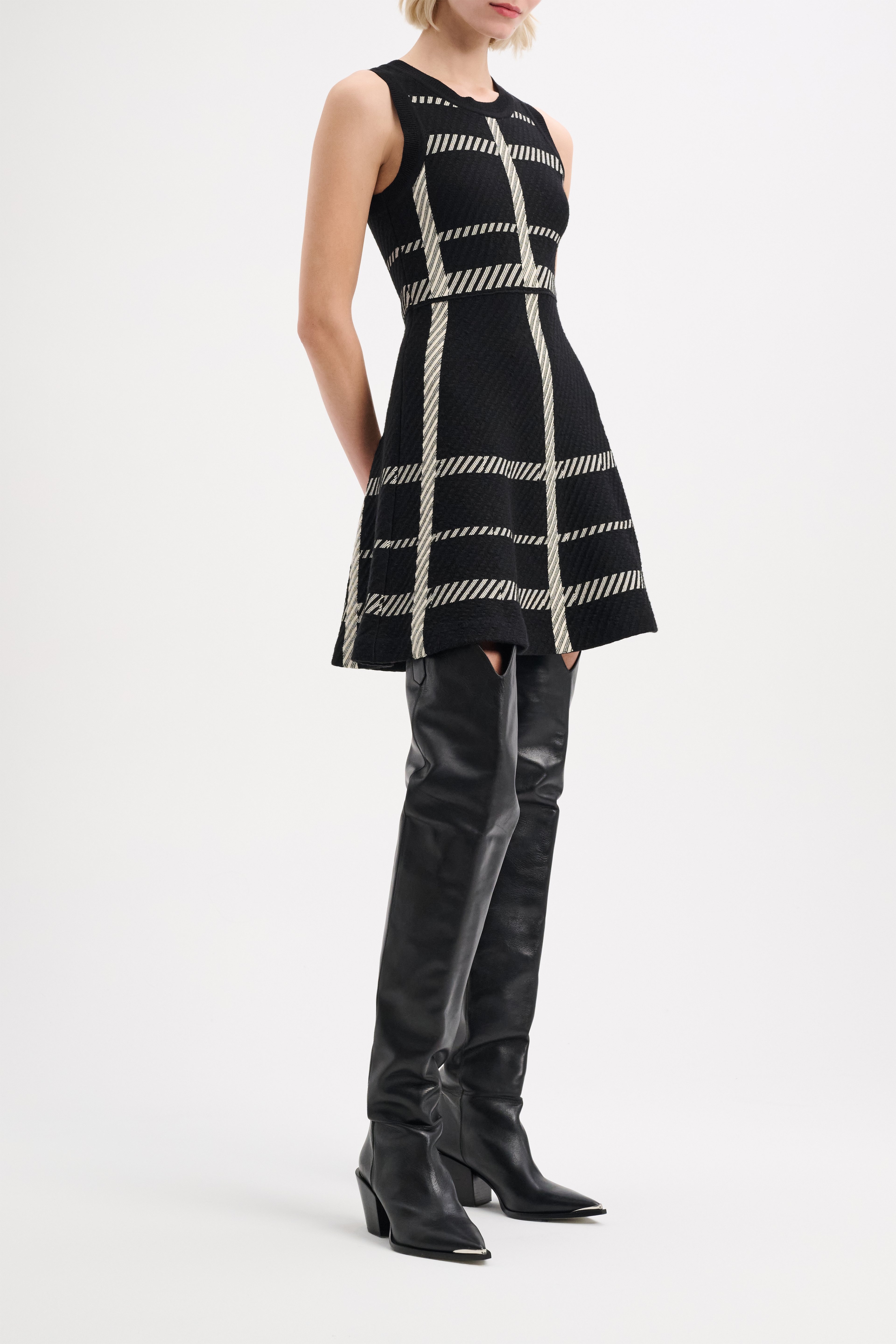 CHECK CHALLENGE dress - 3