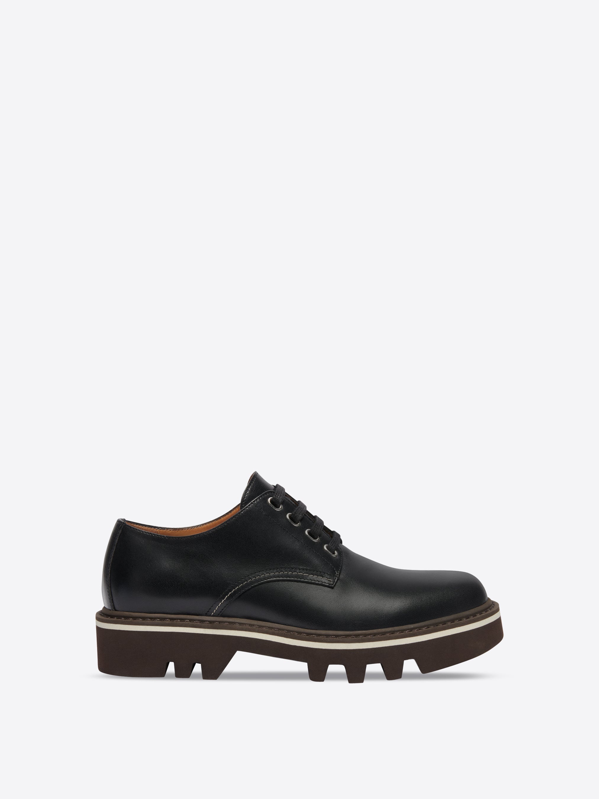 LEATHER DERBY SHOES - 2