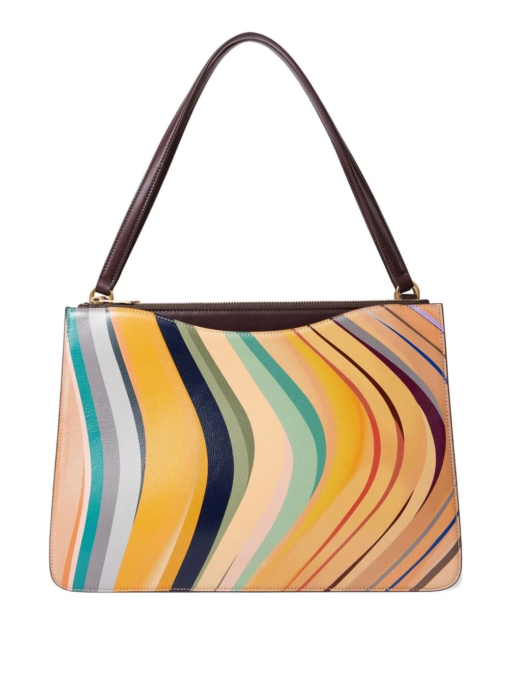 Dusky Swirl double zip tote Bag - 1
