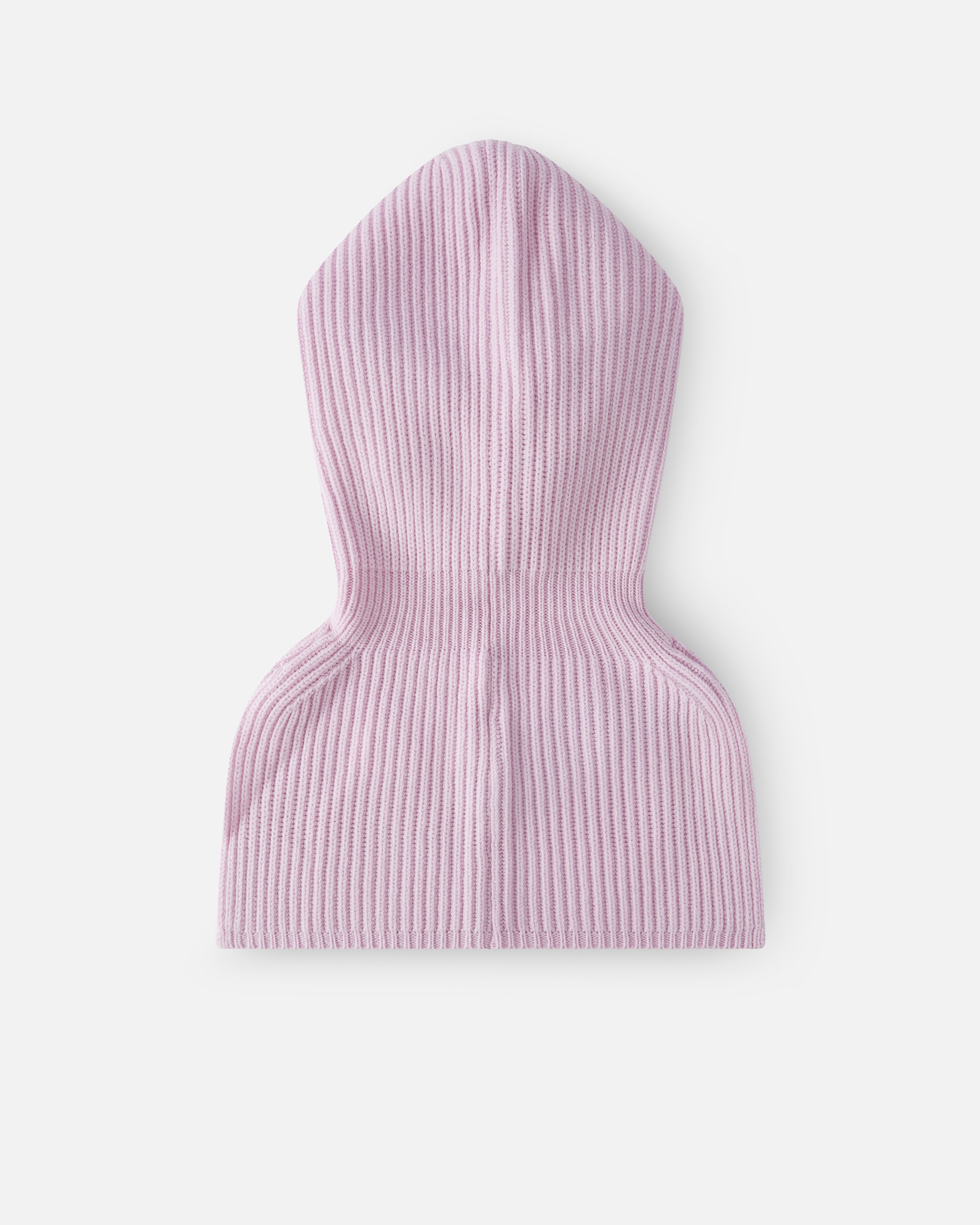 RIBBED BALACLAVA BEANIE - 2