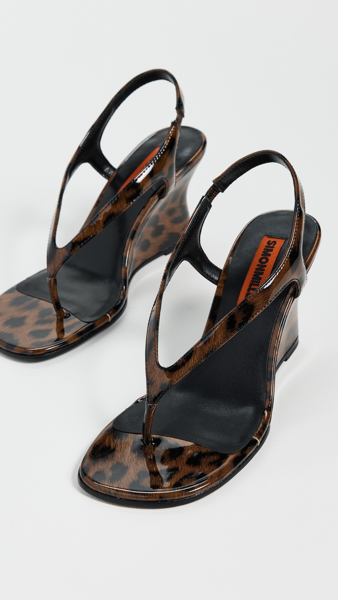 Beep Thong Wedge Sandals - 4