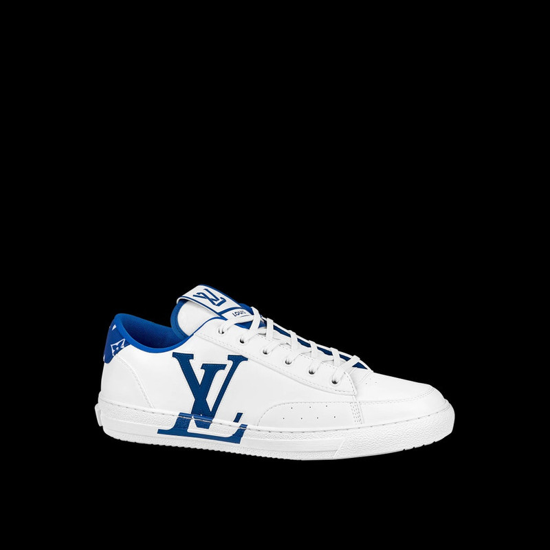 Louis Vuitton LOUIS VUITTON Charlie Sneakers 'White Blue' 1AANJM outlook