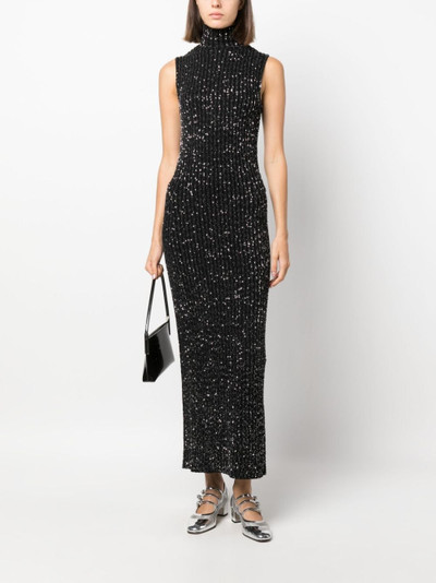 Missoni sequinned ribbed dress outlook