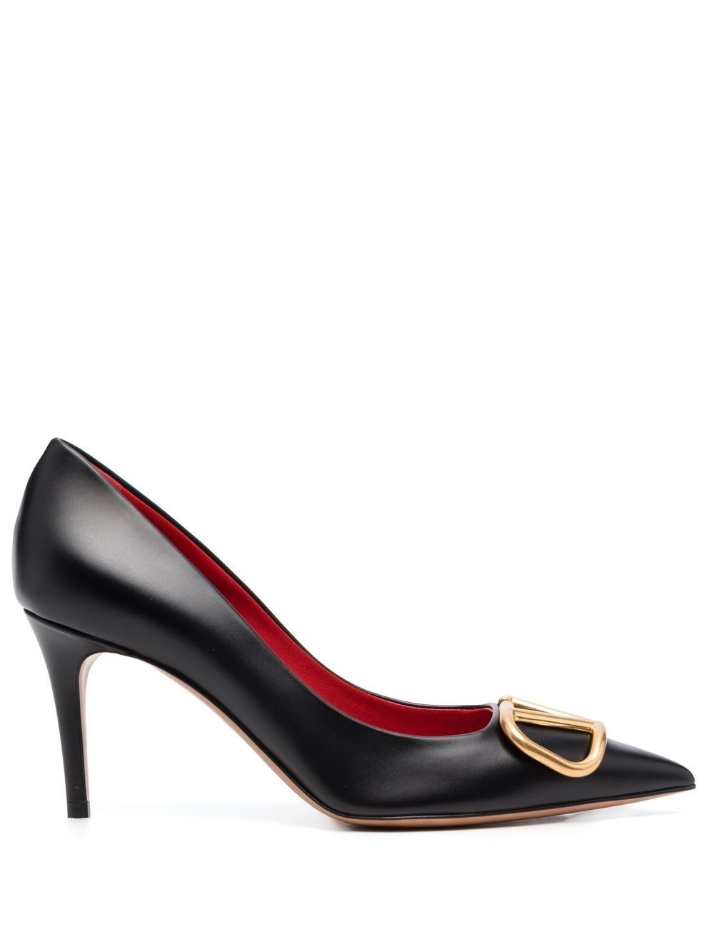 Vlogo signature leather pumps - 1