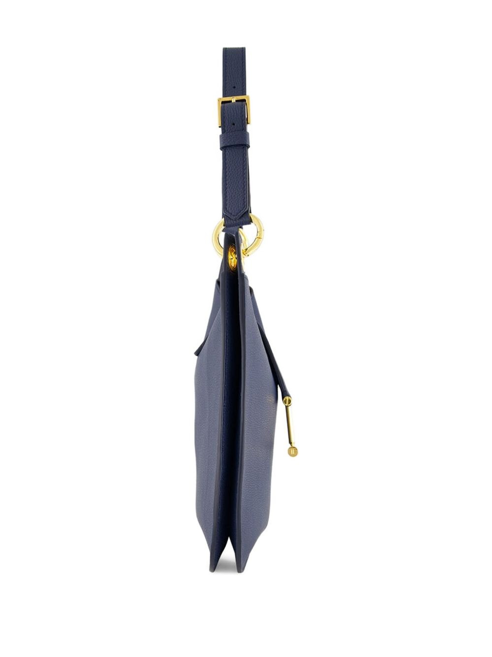 grain leather T-bar shoulder bag - 5