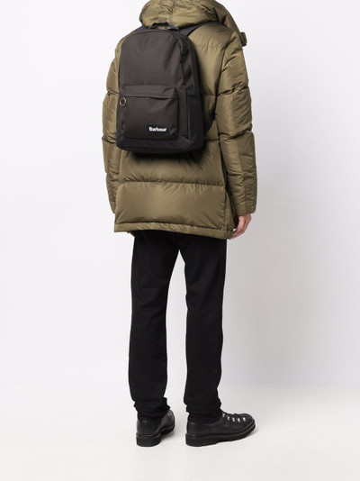 Barbour logo-patch pocket backpacks outlook