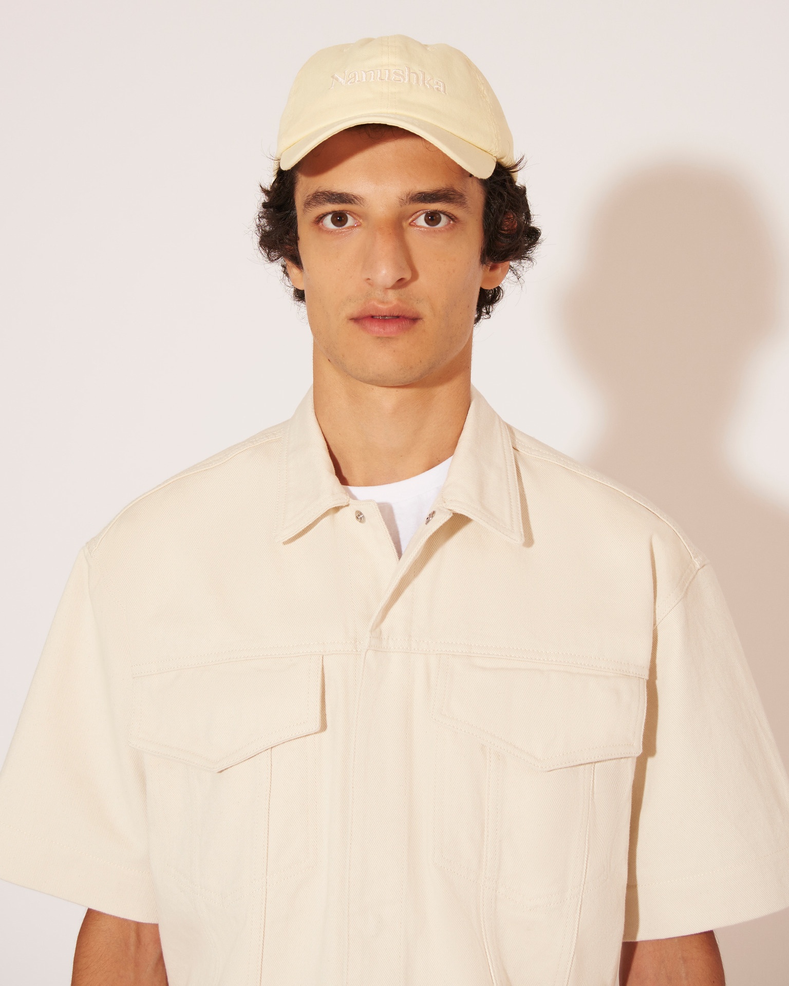 NIKO - Upcycled denim shirt - Ecru - 6