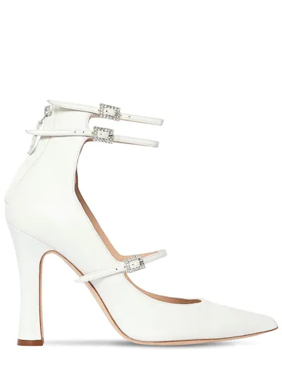 105MM MARY JANE LEATHER PUMPS - 1