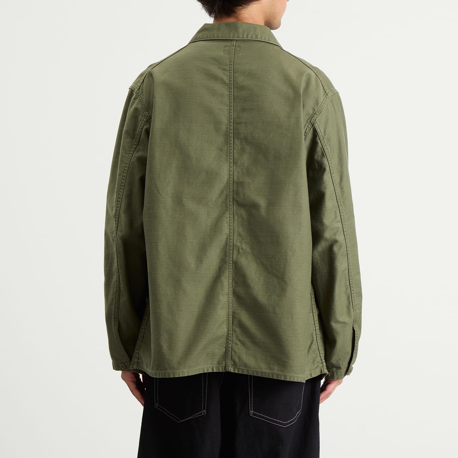 Needles Reversed Sateen Coverall Jacket - 3
