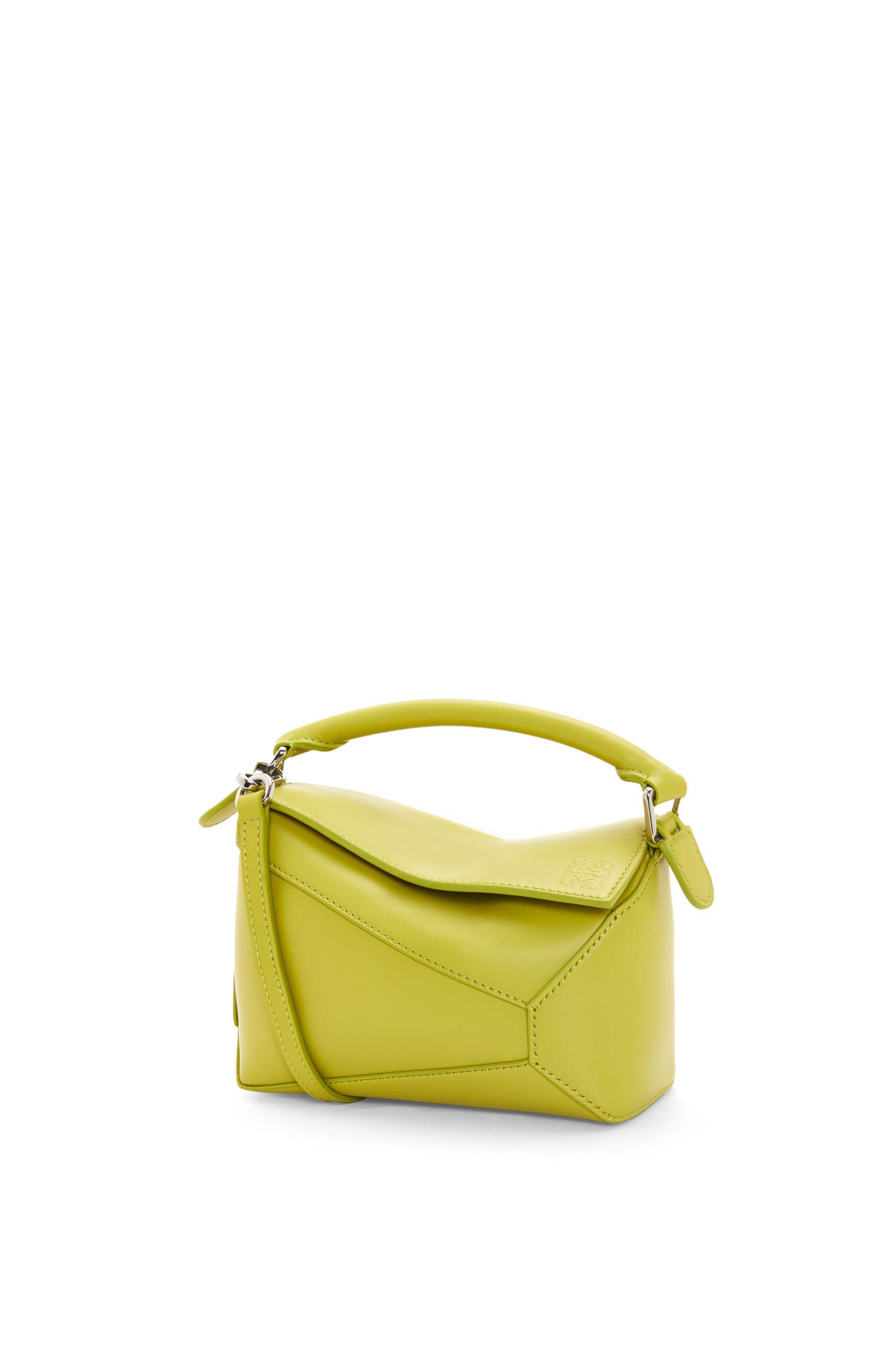 Mini Puzzle Edge bag in satin calfskin - 1
