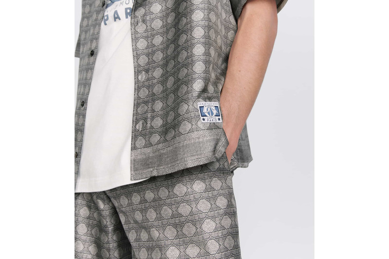 Dior Cannage Short-Sleeved Shirt outlook