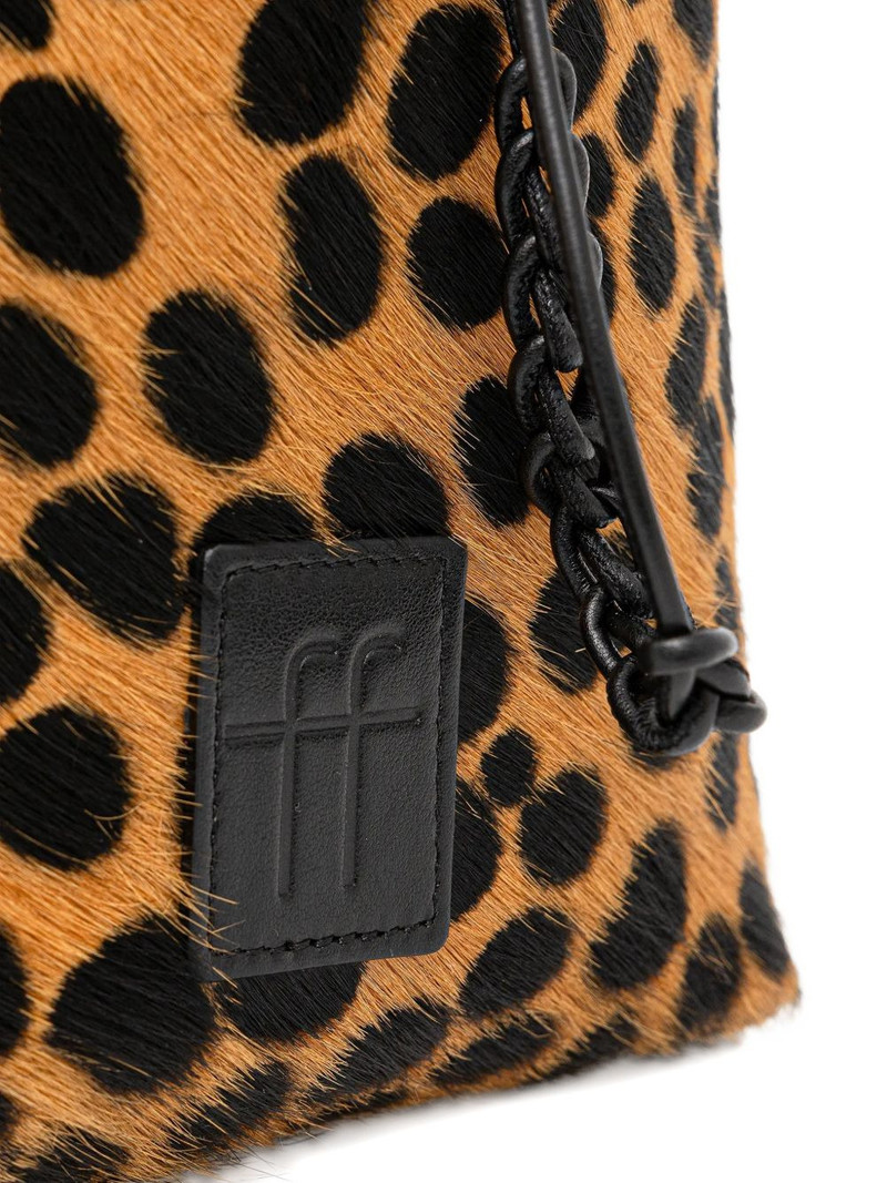 animal-print drawstring bucket bag 3