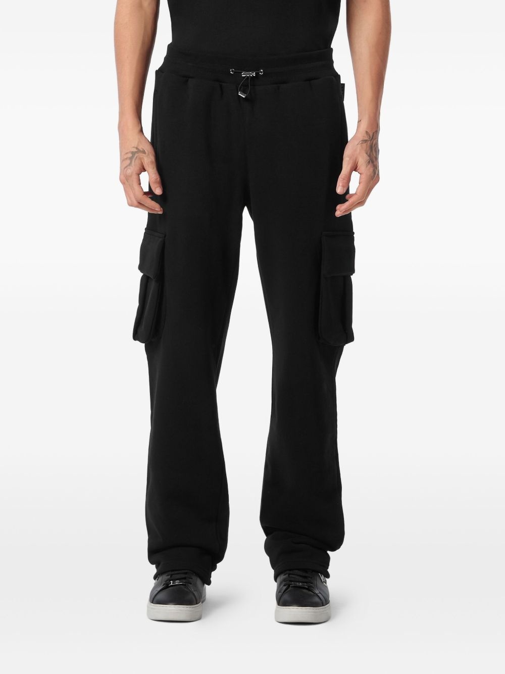 cotton-blend trousers - 3