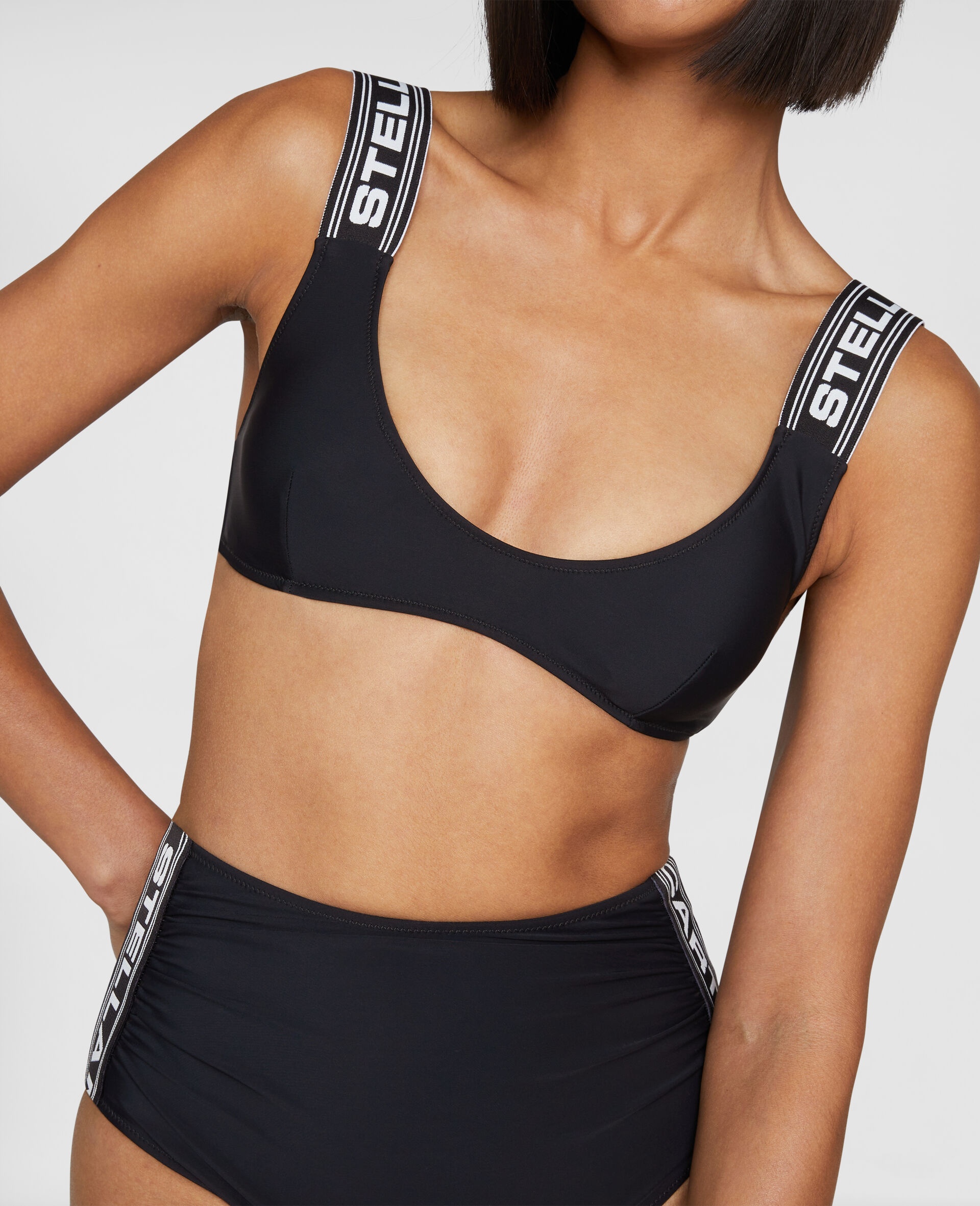 Sporty Logo Padded Brassiere Bra - 4