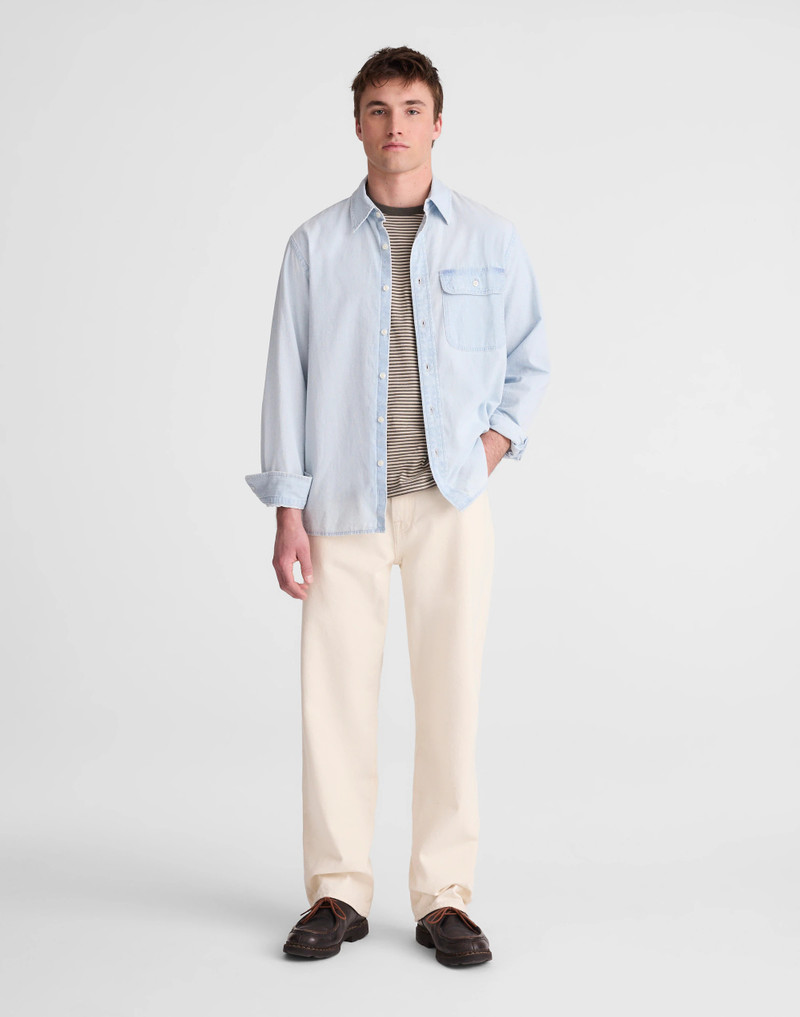 Work Shirt in Japanese Chambray 3