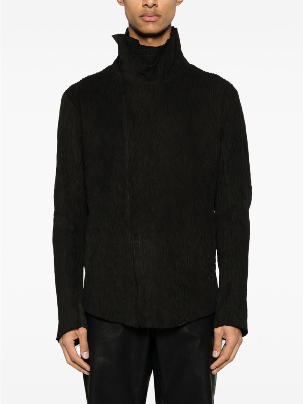 Dorsal leather jacket - 3