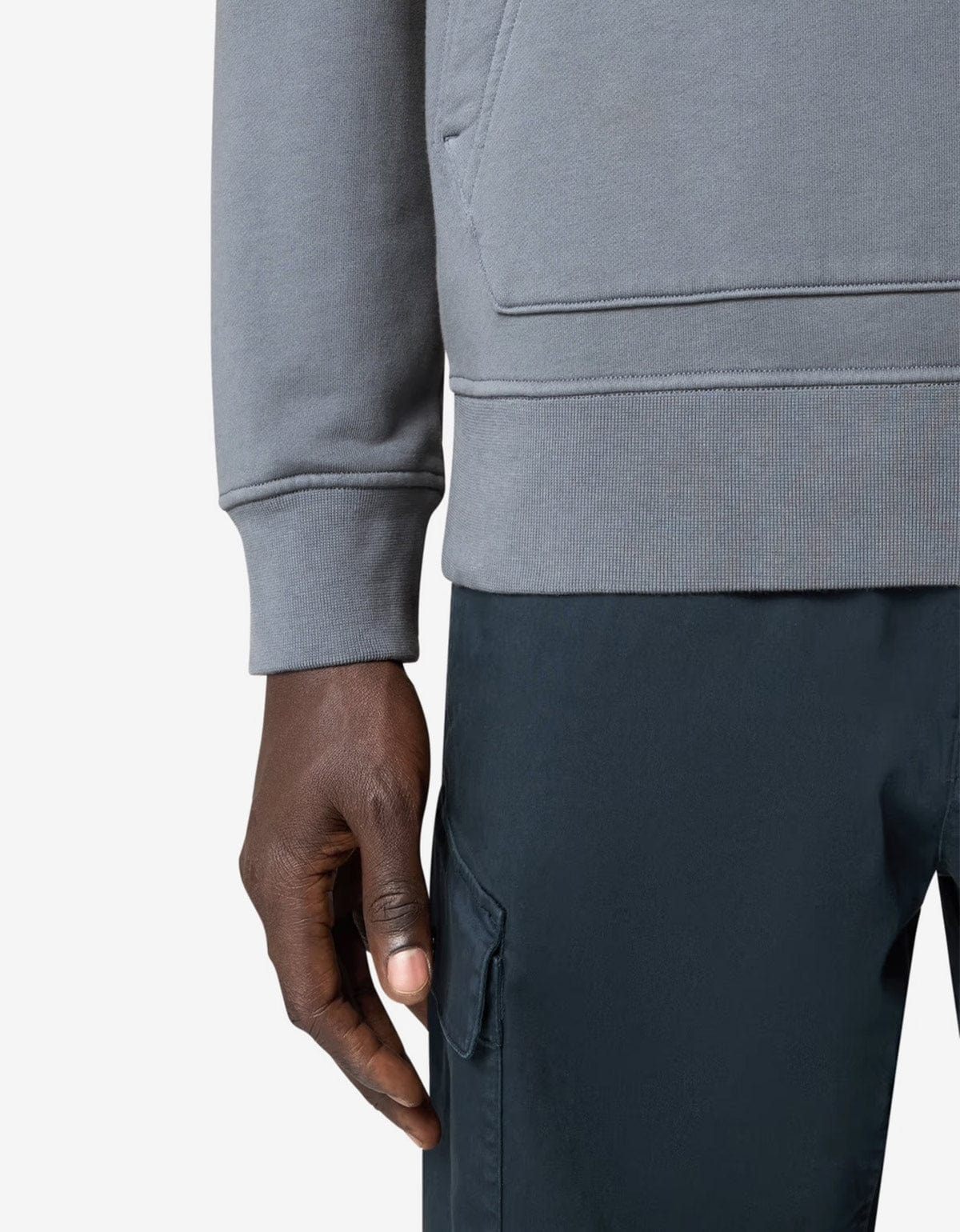 Stone Island Avio Blue Hoodie - 5