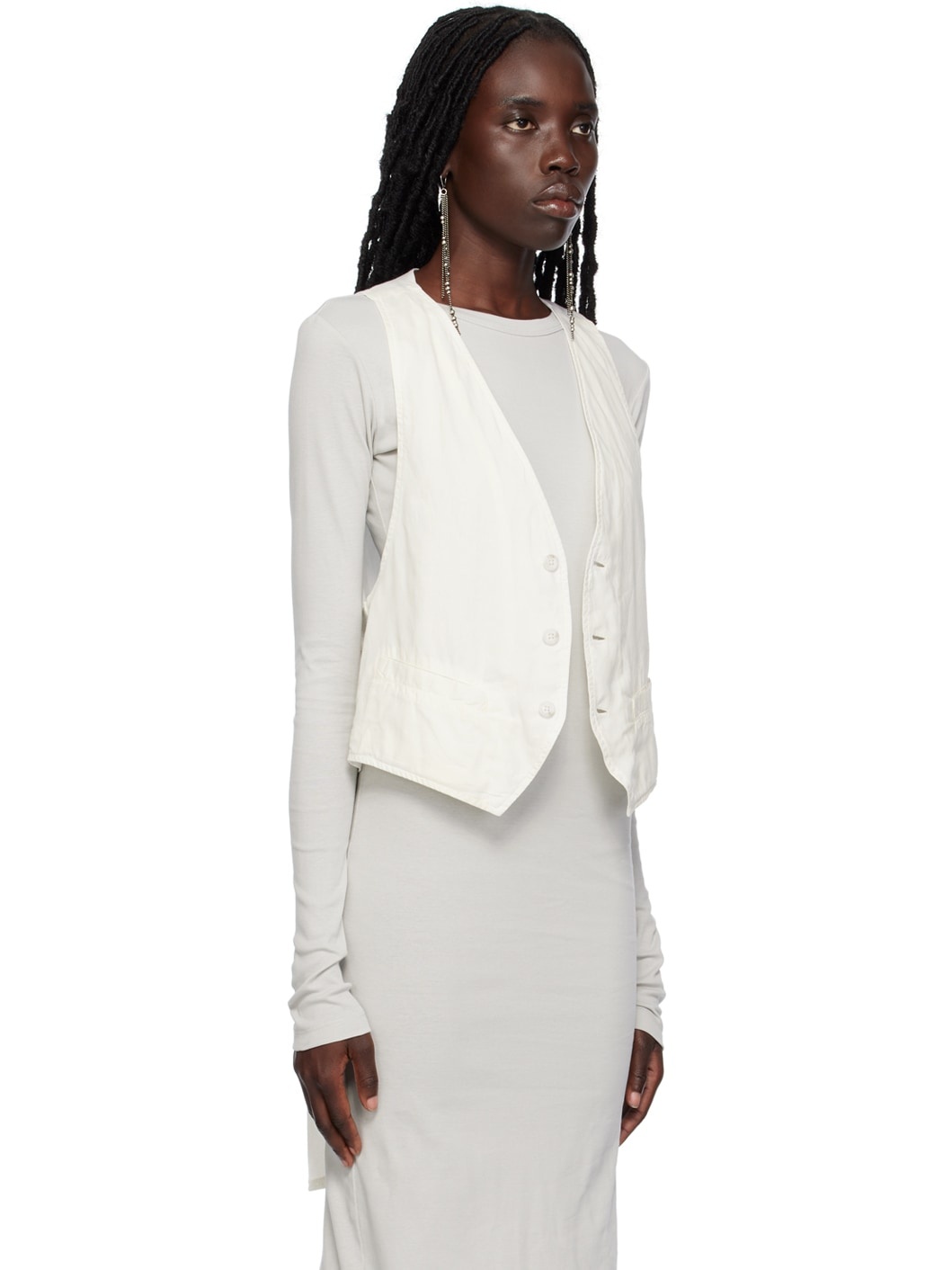 White Lut Vest - 2