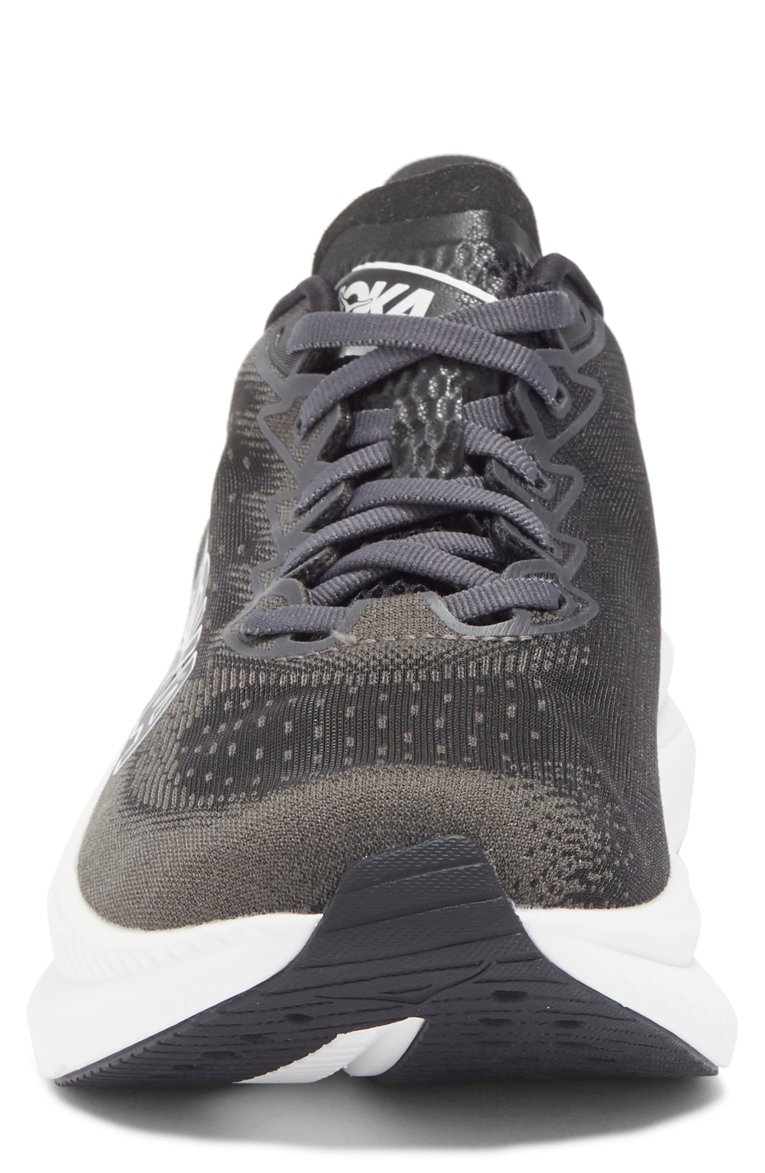 HOKA Mach 6 Running Shoe in Black /White at Nordstrom - 4