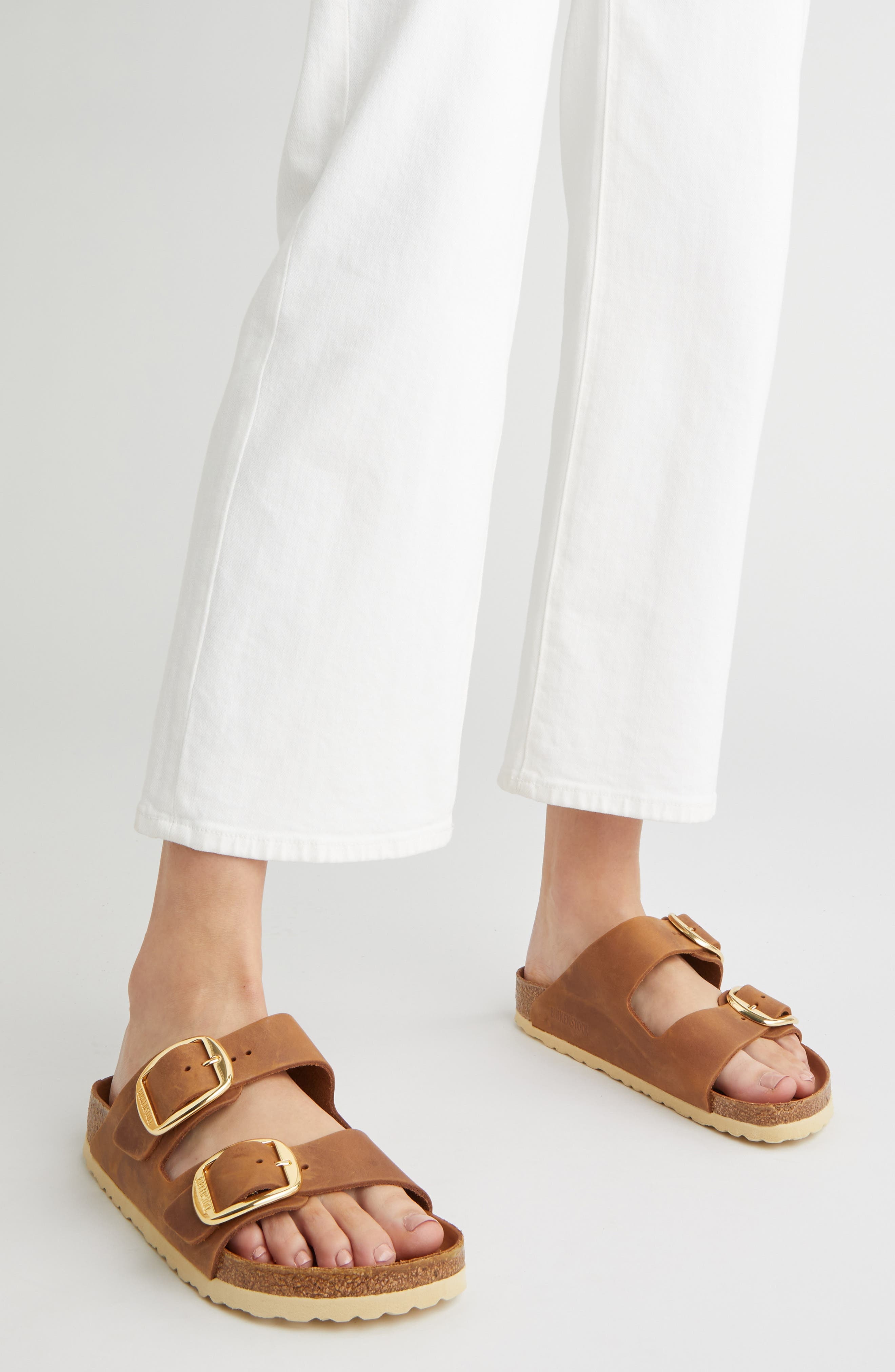 Arizona Big Buckle Slide Sandal - 8