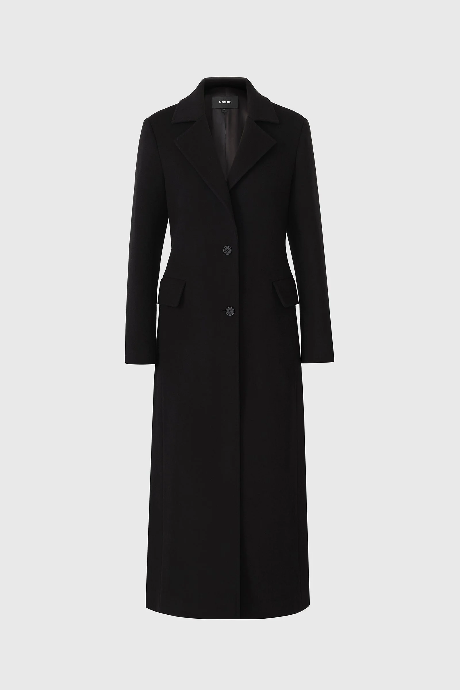 CORAZON Semi-fitted wool coat - 1