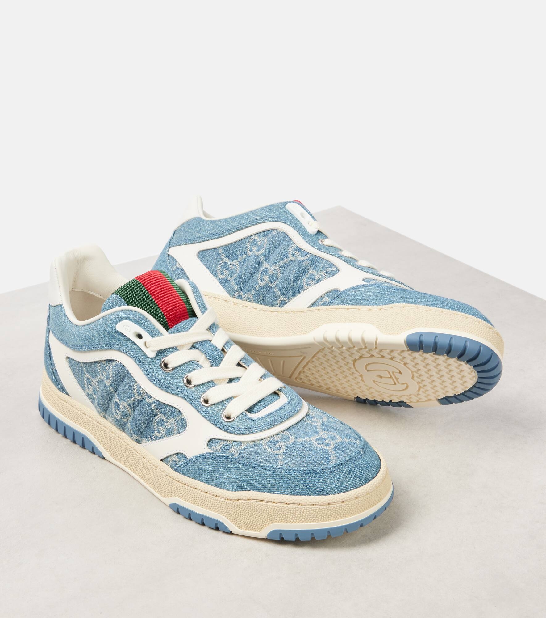 Re-Web denim sneakers - 5