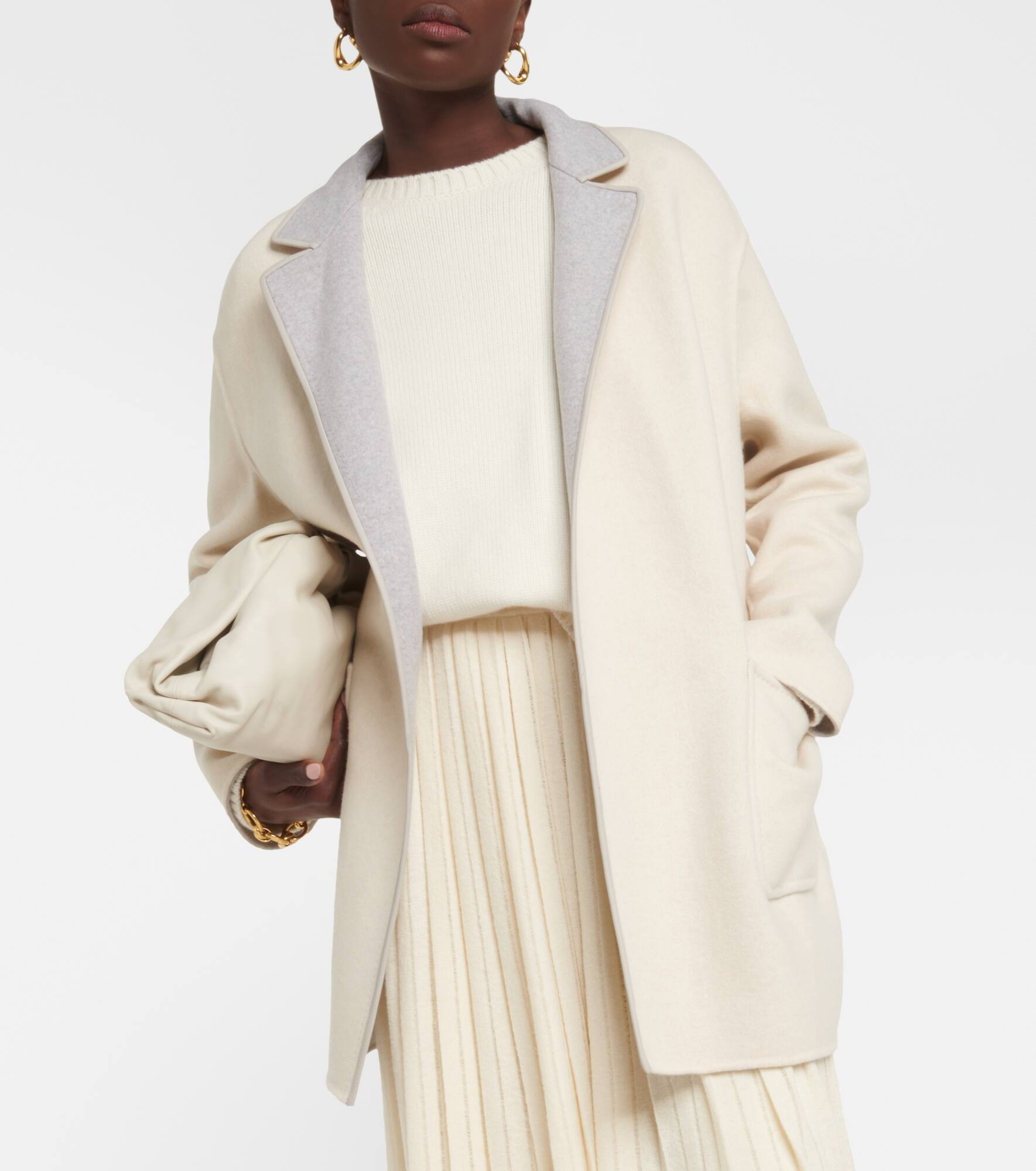 Jimi reversible cashmere-blend jacket - 7