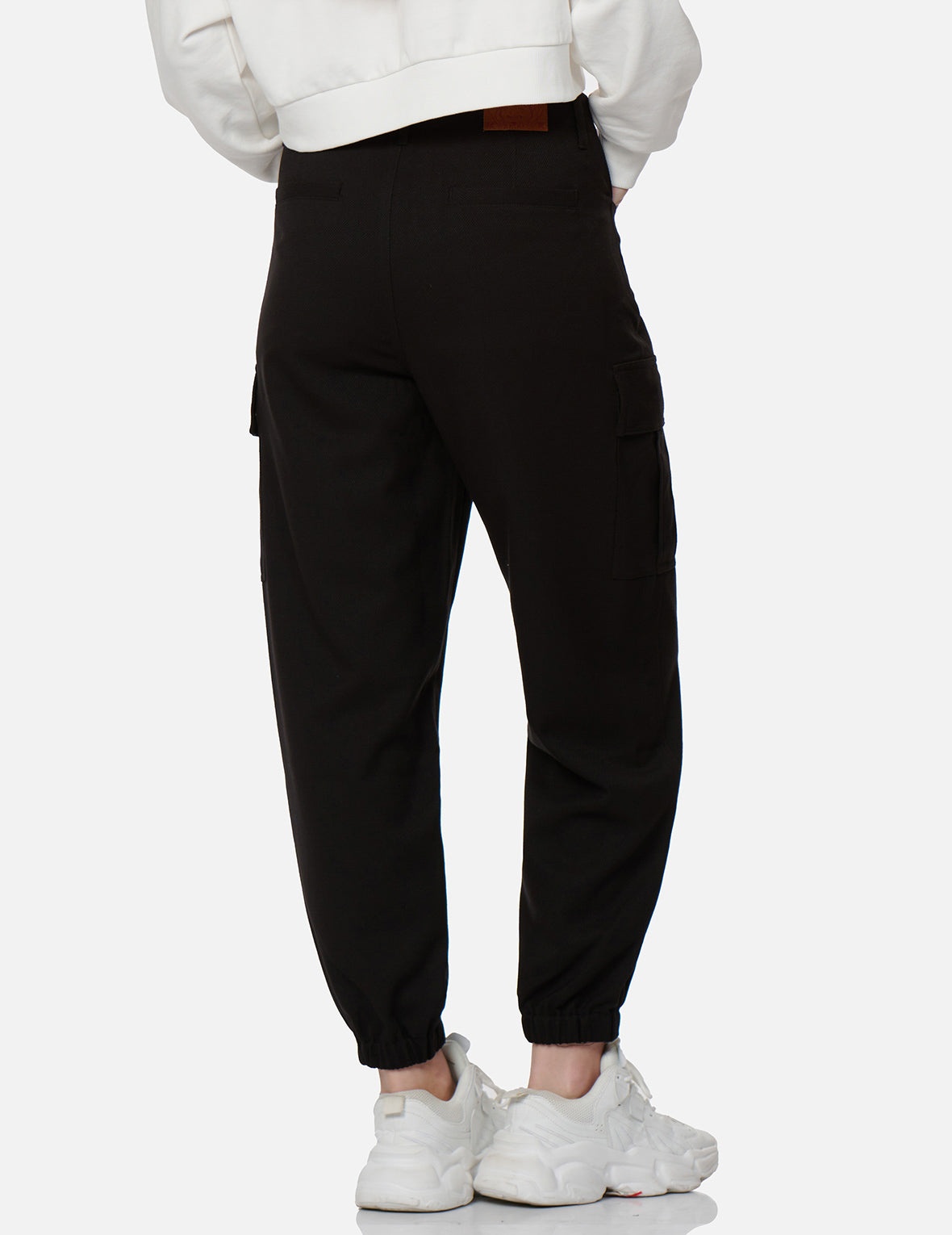 LOGO EMBROIDERY TWILL JOGGERS - 8
