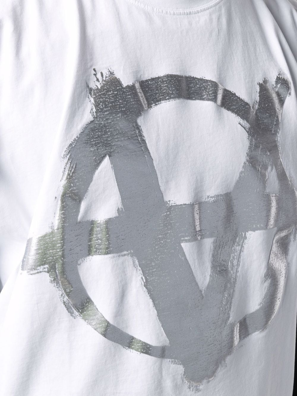 Anarchy graphic-print T-shirt - 6