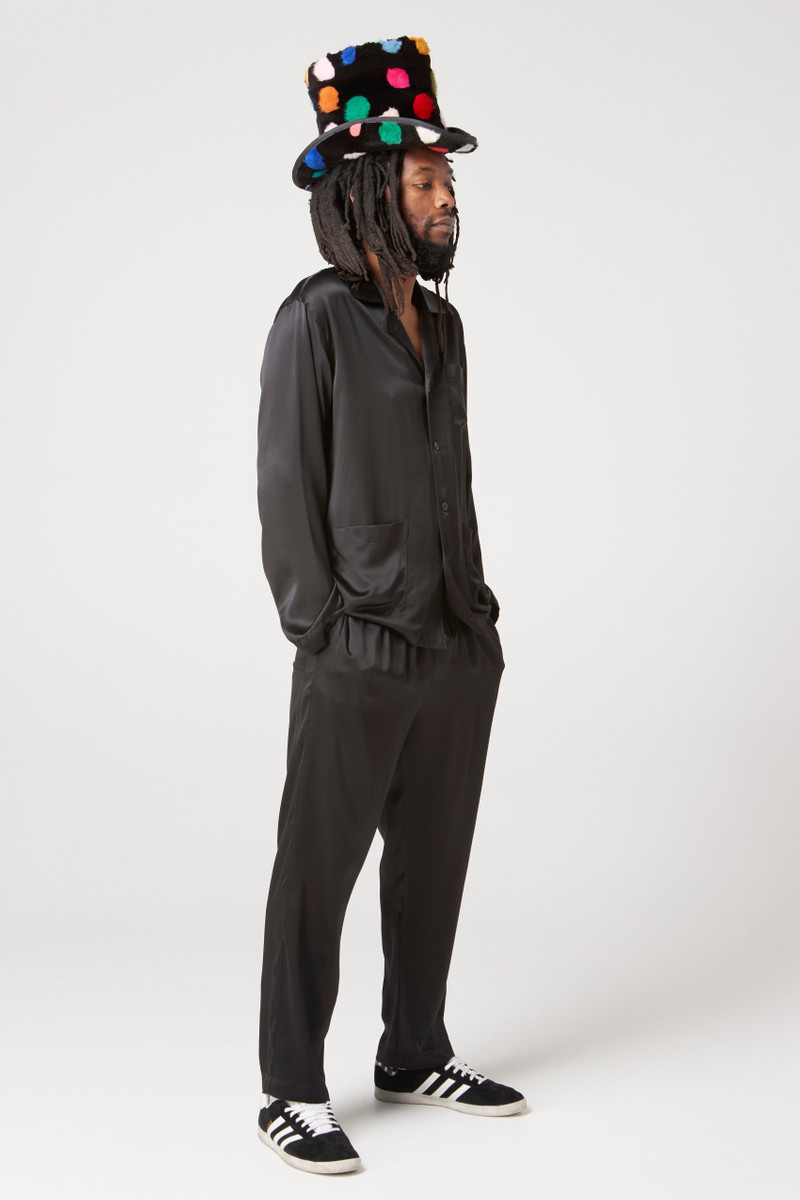 SILK PAJAMA SHIRT 4