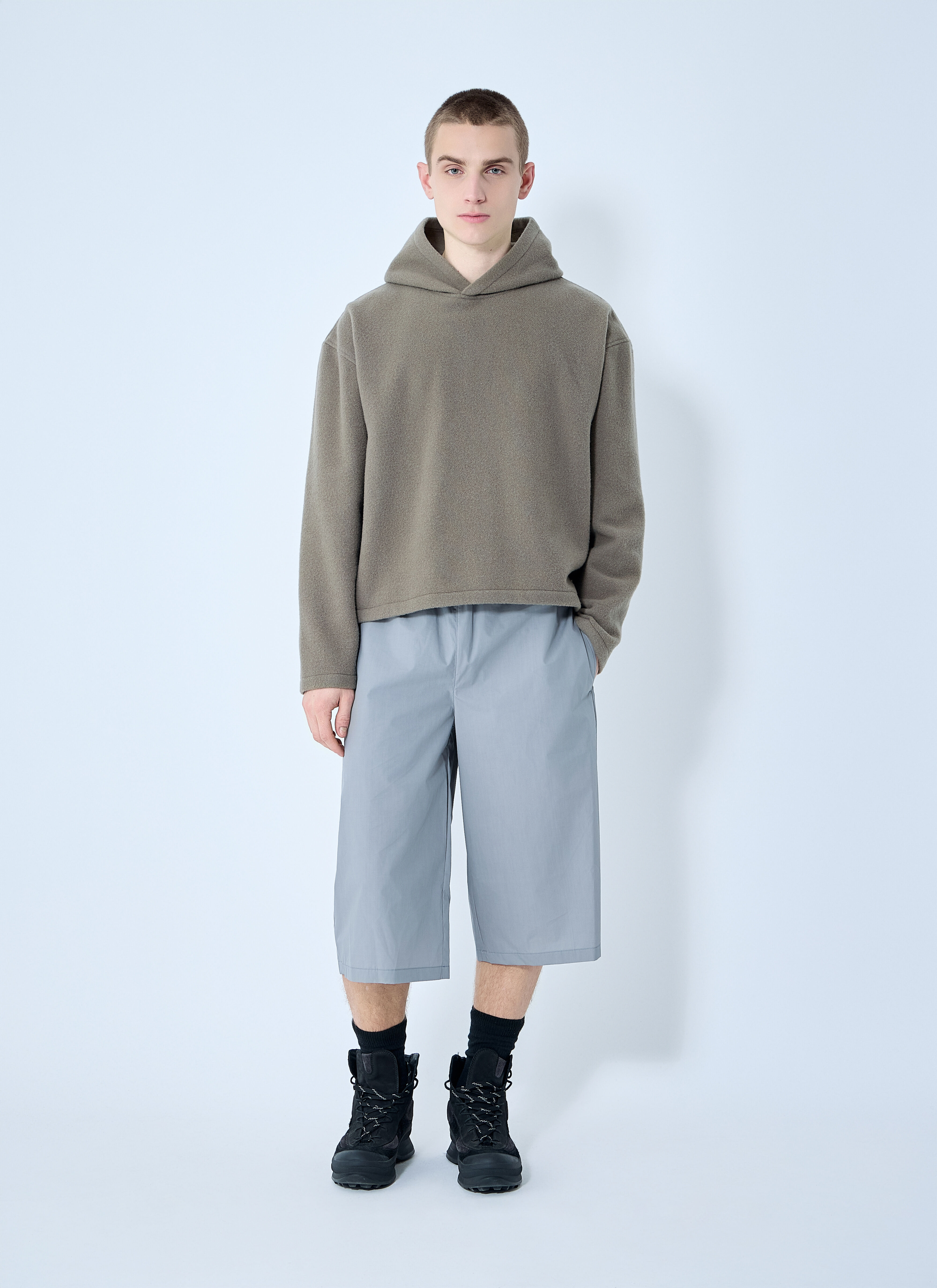 Fleece Hooded Sweatshirt - 2