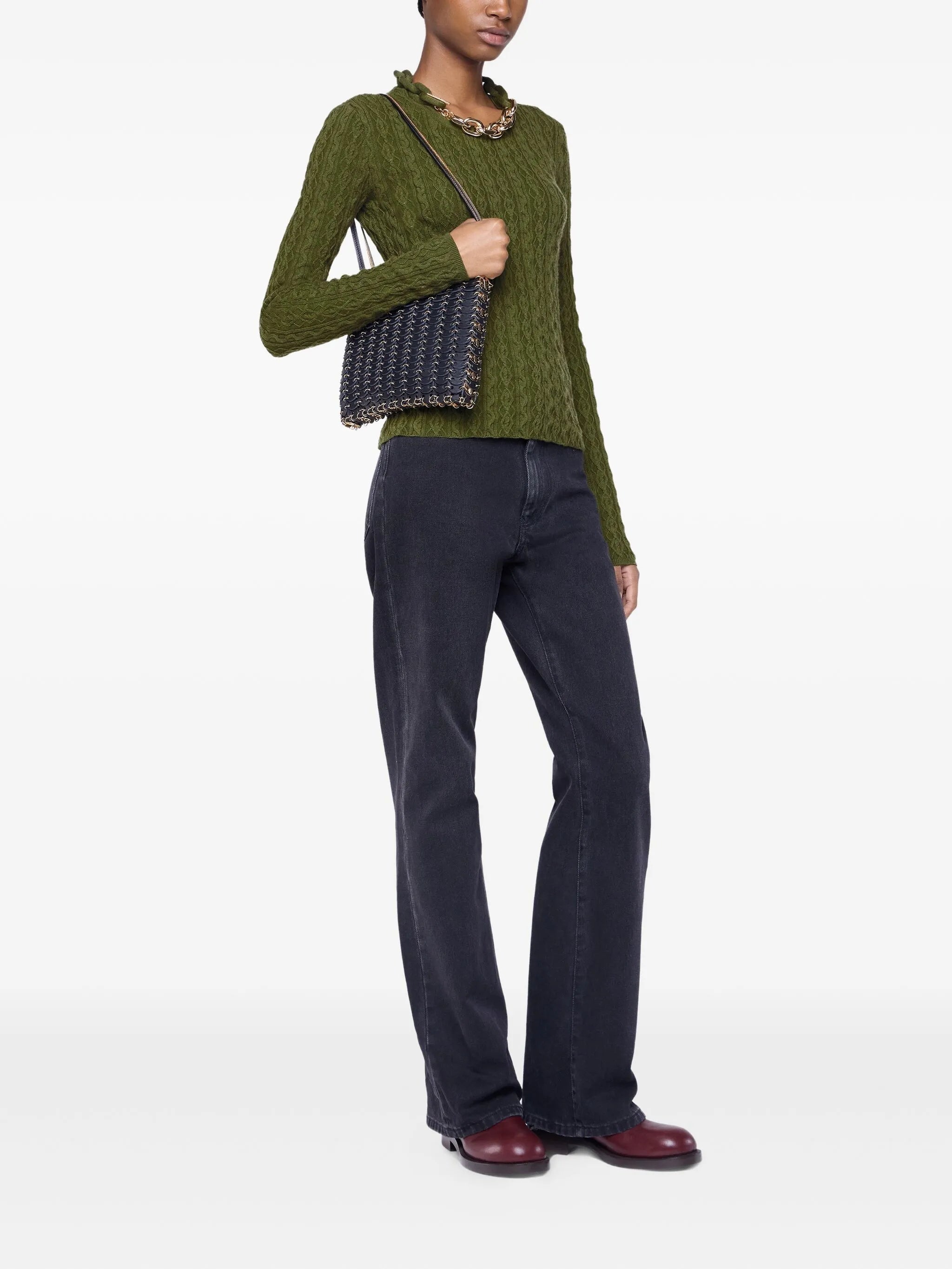 Rabanne Cable-knit Top - 3