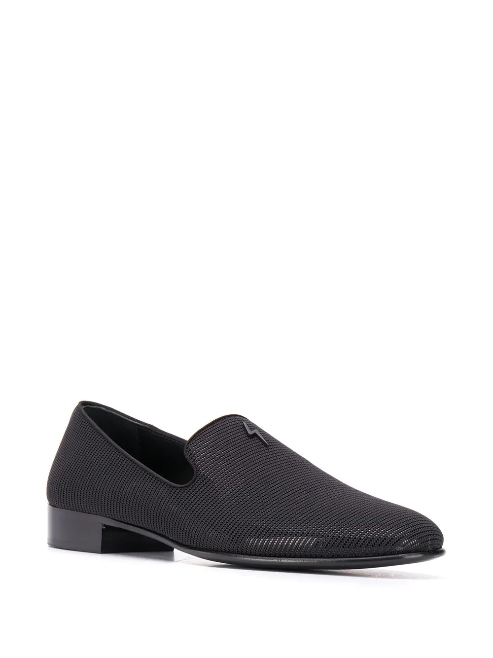 mesh panel loafers  - 2