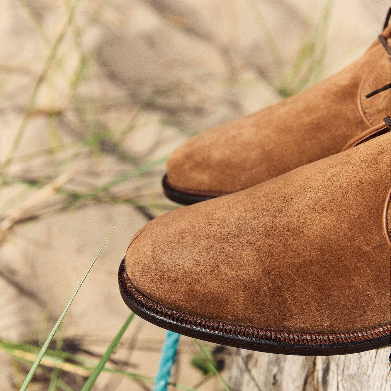 Uplands - Acorn Janus Calf Suede - 3