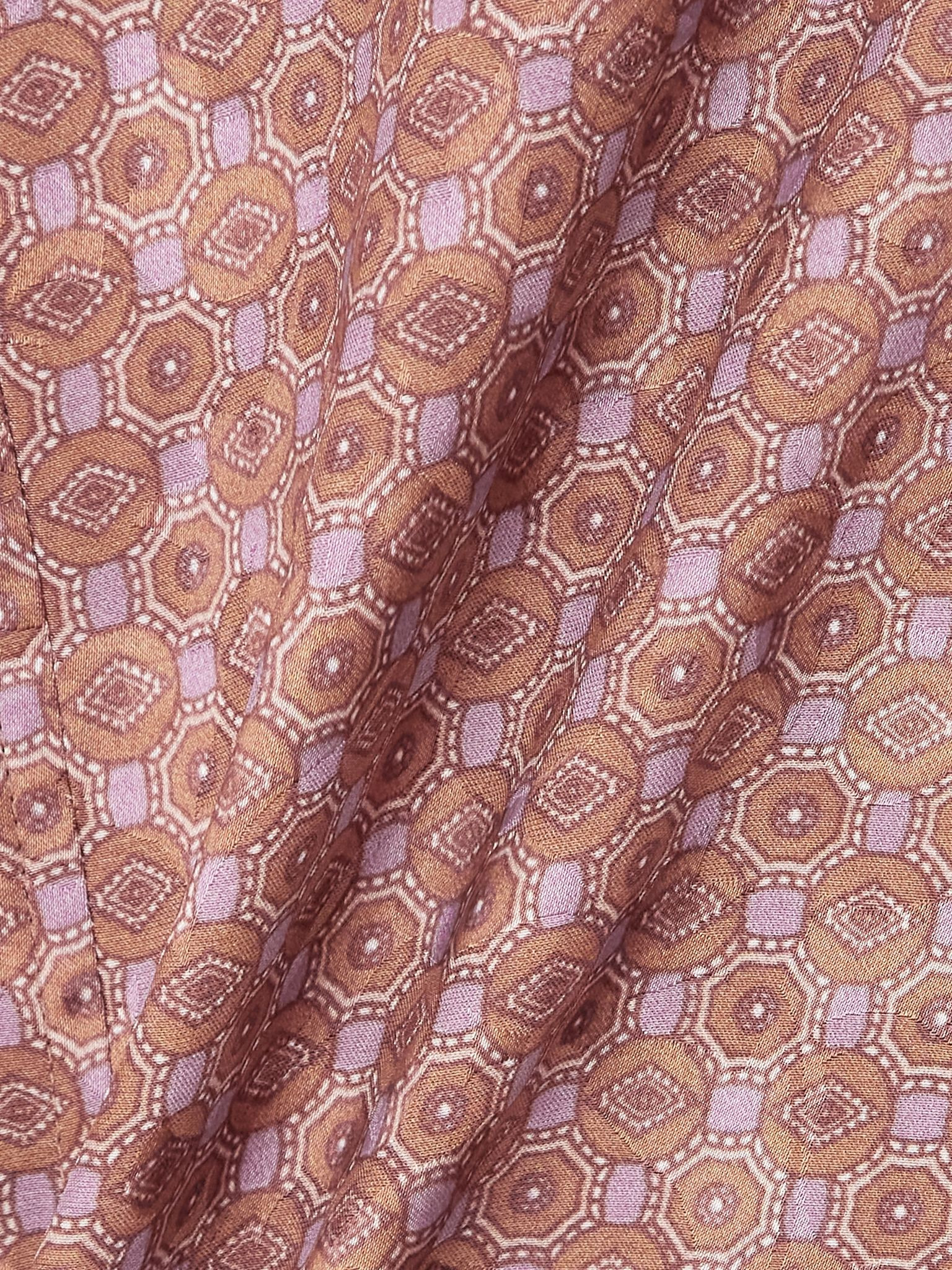 Rastino wool-jacquard coat Peach - 5