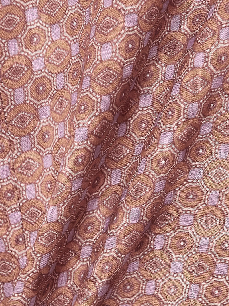 Rastino wool-jacquard coat Peach 5