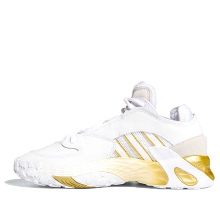 (WMNS) adidas originals Streetball 'White Creamwhite Gold' FV4852 - 1