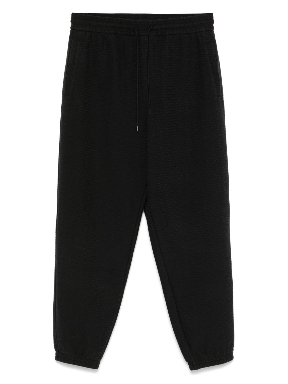 logo-jacquard track pants - 1