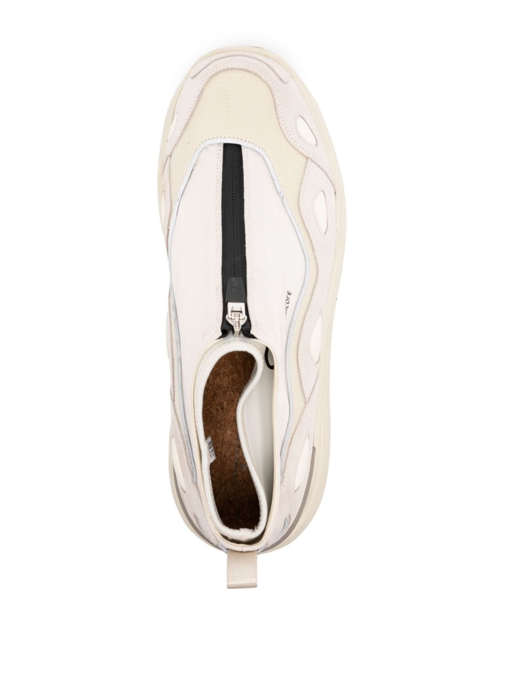 AKK-ZIP PANELLED SNEAKERS - 4