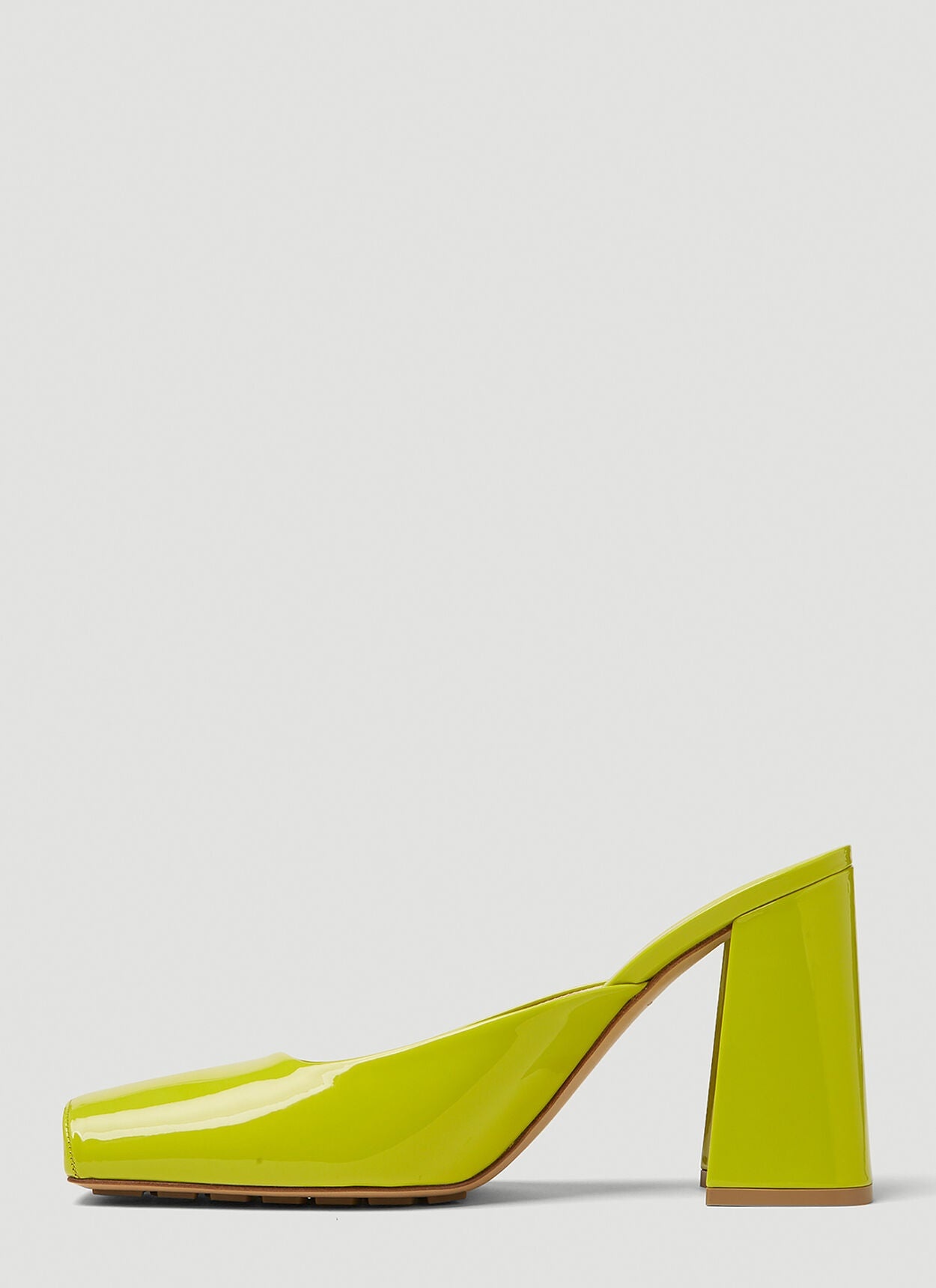 Patent-leather mules - 6