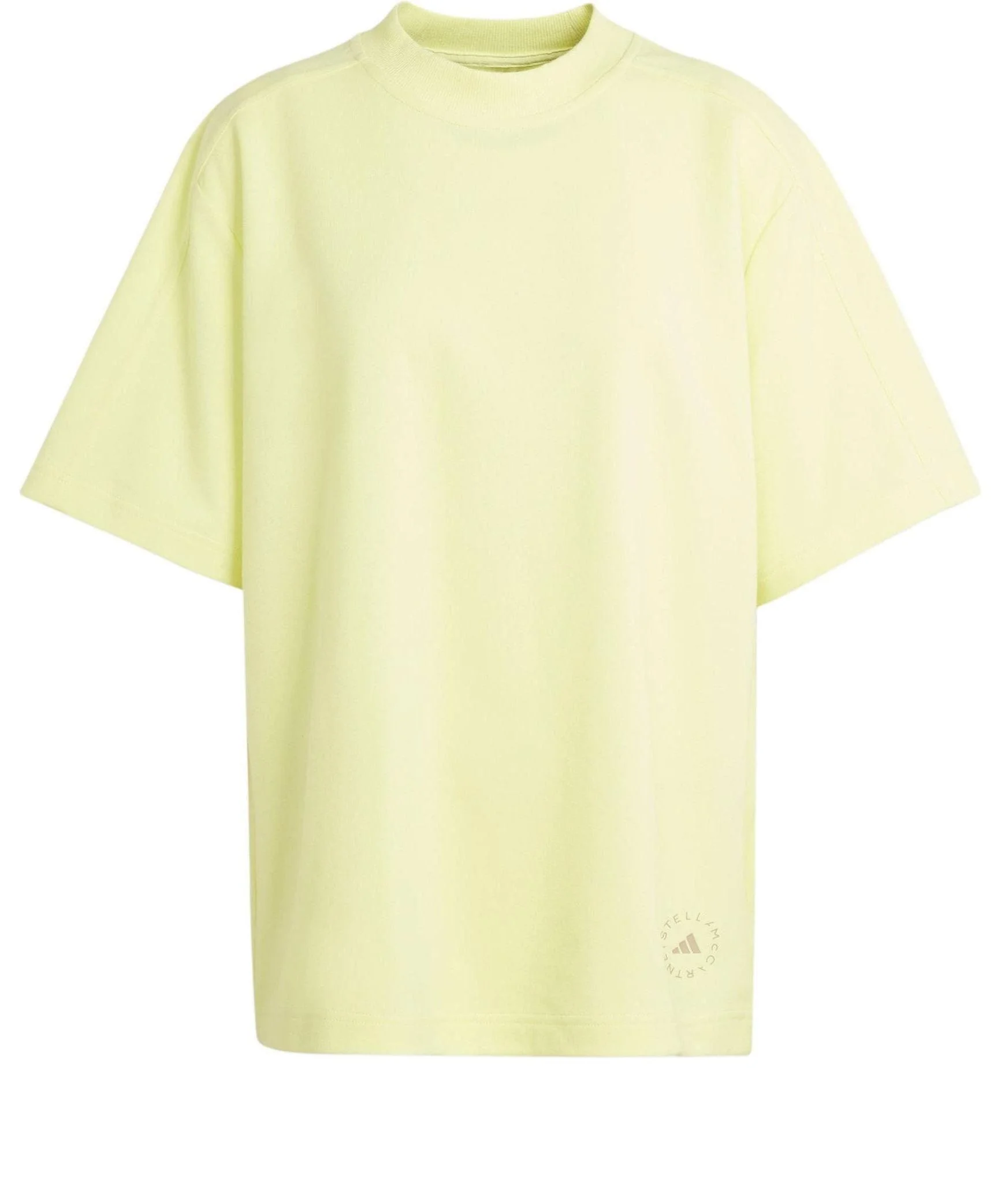 (WMNS) adidas by Stella McCartney Logo T-shirt Asia Sizing 'Yellow' IT8288 - 1